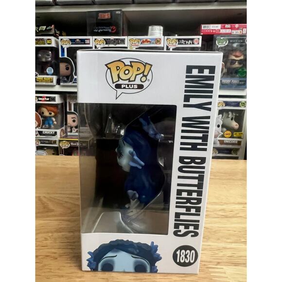 Emily Butterflies Funko Pop PLUS Corpse Bride #1830 Tim Burton Movies Animation - Picture 4 of 6